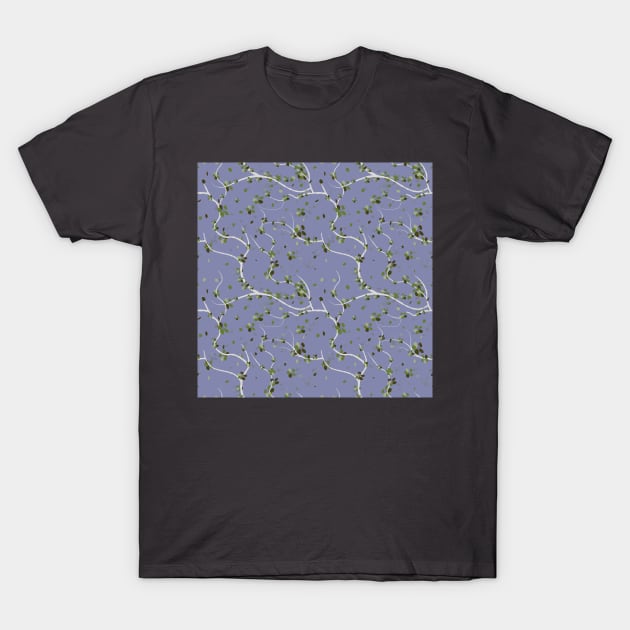 Plant Pattern T-Shirt by MaknArt